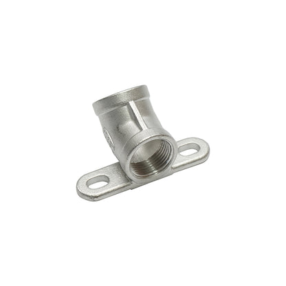 45-degree connector for pacifier attachment