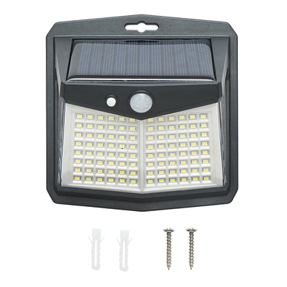 LED solar lamp 147lm for wall, fence, stairs with solar panel 0.65W/5.5V, battery 3.7V/1.2 Ah and motion sensor IP54 Breckner Germany