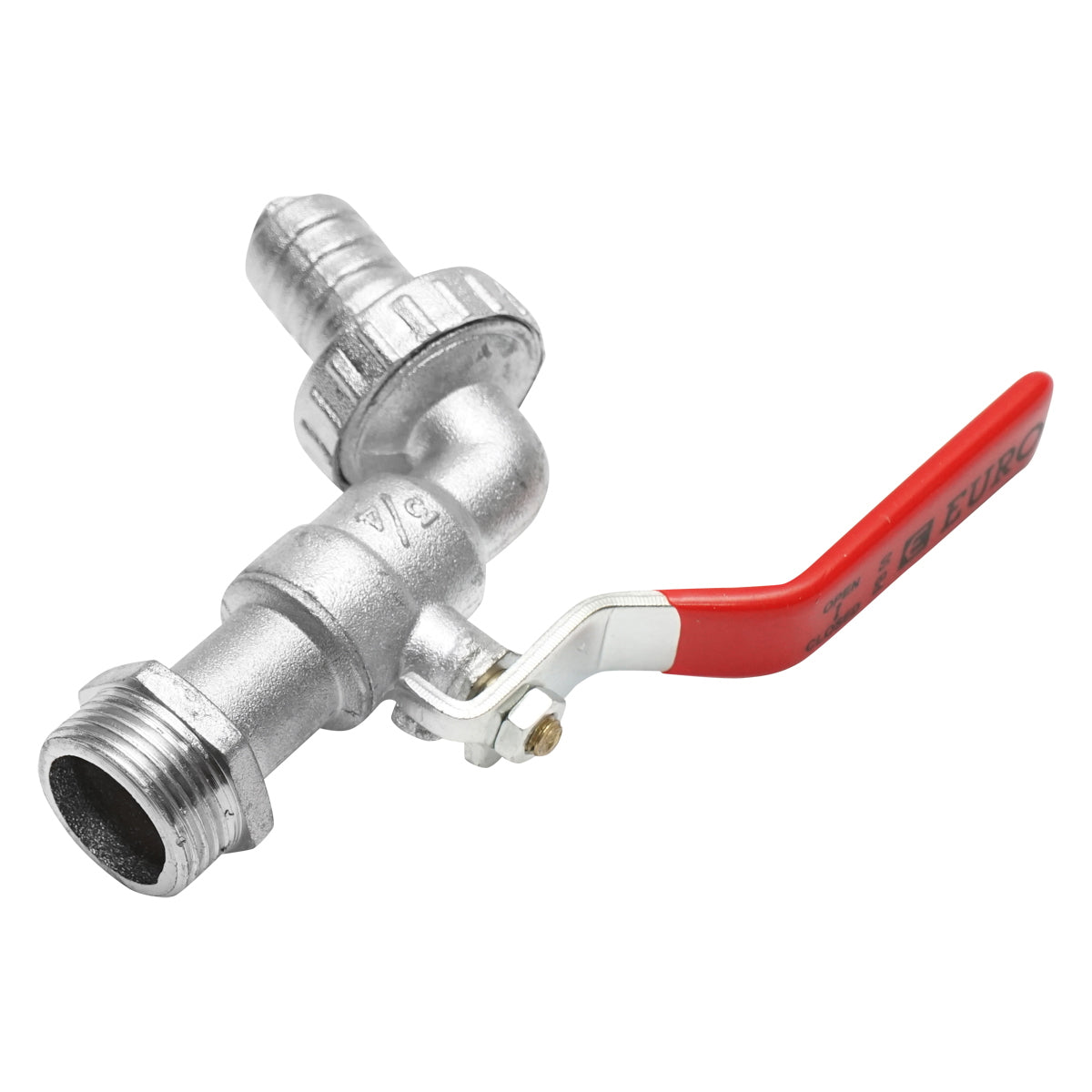 Service water tap 3/4x3/4 with ball and handle for the garden
