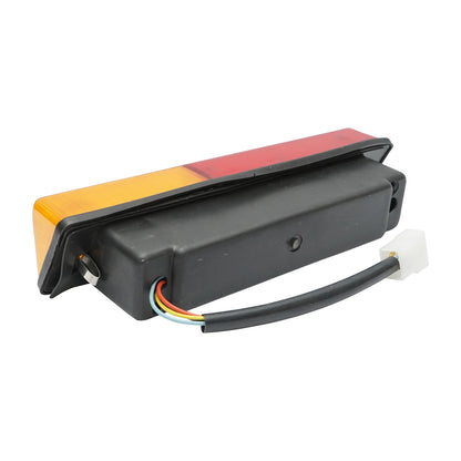 Rear light set 12V stop and signaling left/right 301x65x100mm