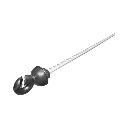 Metal pole 1080mm with insulator 59x33mm for electric fence Breckner Germany