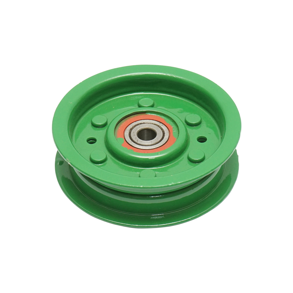 Tensioner pulley for John Deere combine OEM code AH140497