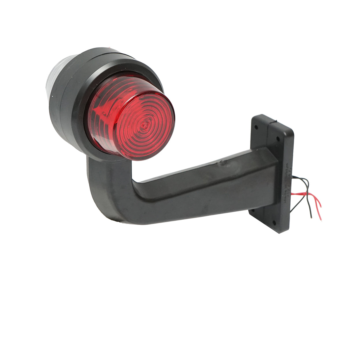 Set of LED side marker lamps with arm 12-24V, red-white FR0157 Breckner Germany