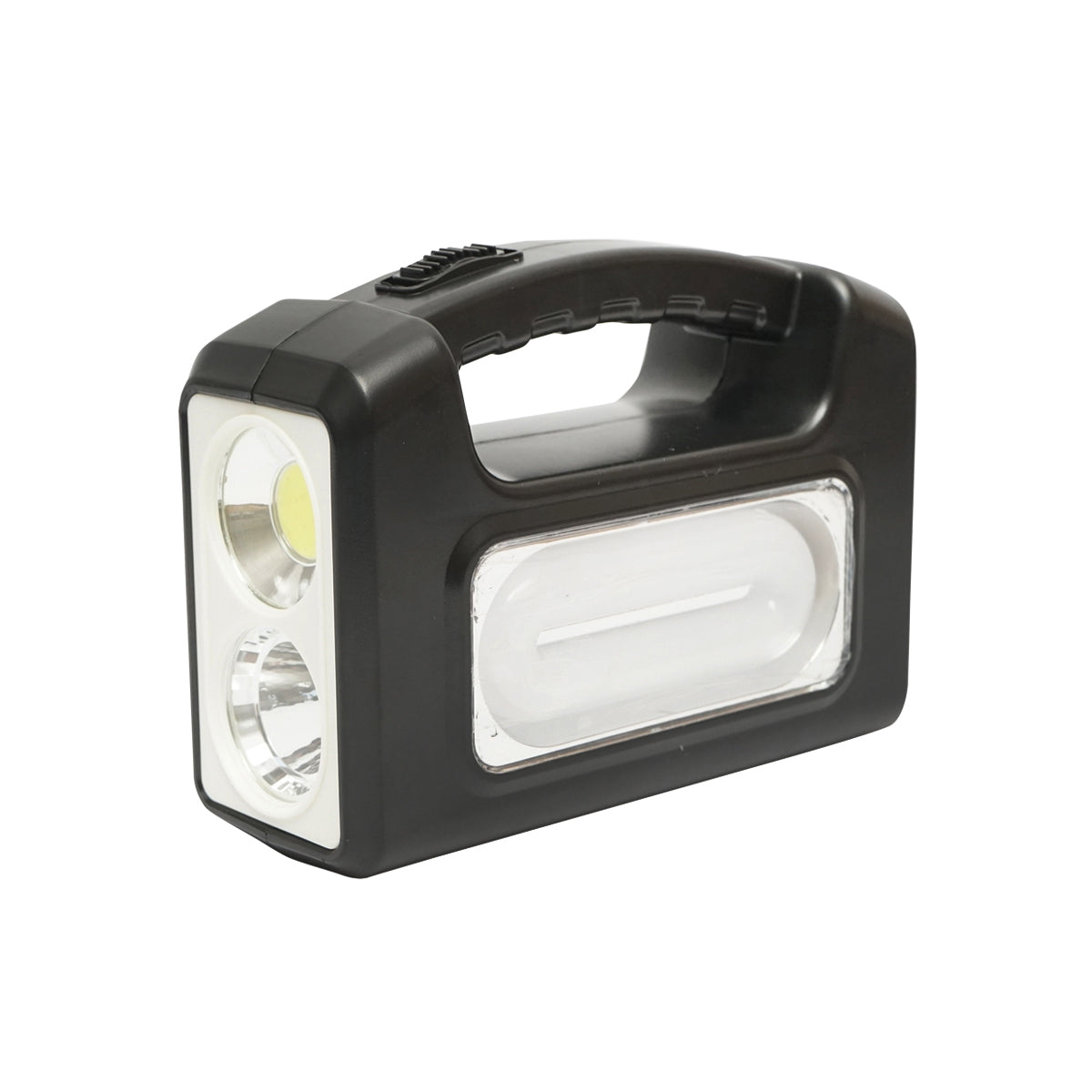 Portable LED lighting kit with 3 bulbs/projector, solar panel and 6V, 4.5Ah battery for fishing camping GD-7COB
