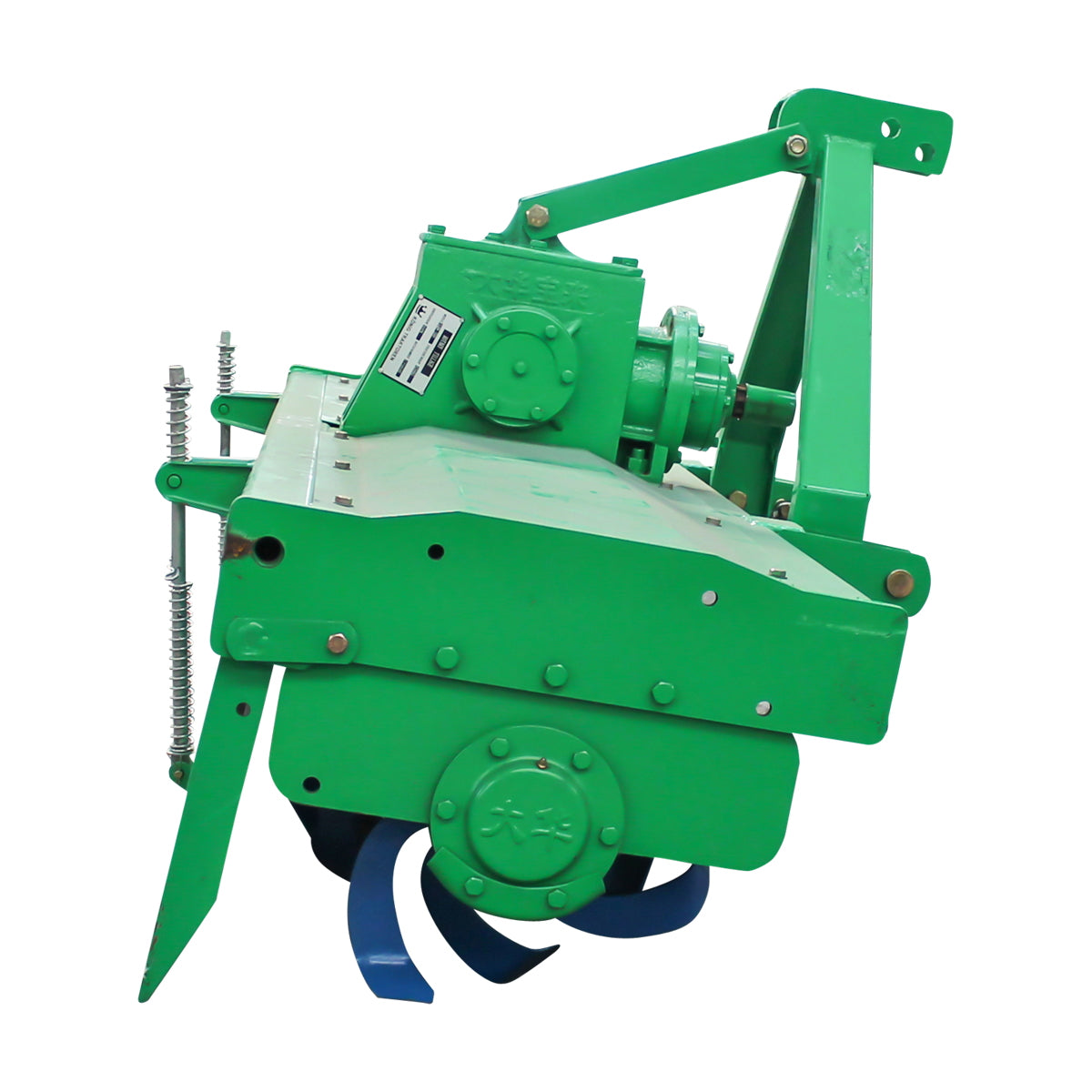 Agricultural tiller with a working width of 200cm, 58 knives, 3-point attachment, required power 60-90HP, cardan included KONIG TRACKTOREN.