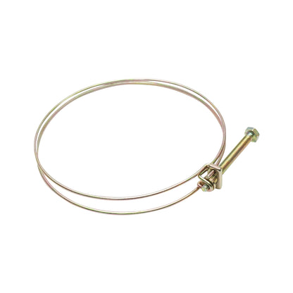 Wire collar 113-120mm with screw M8x80mm for hose Breckner Germany