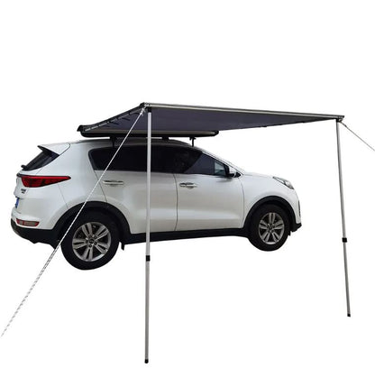 Car side awning 200x250cm, canopy, foldable with ceiling attachment