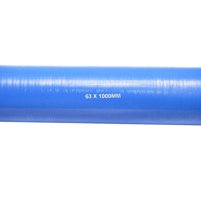 Cooling duct straight 63x1000mm silicone with textile insert Breckner Germany