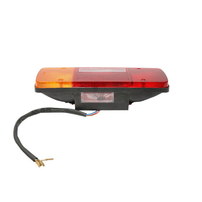 Left stop lamp with signaling and reverse light for truck 330x125x80 mm
