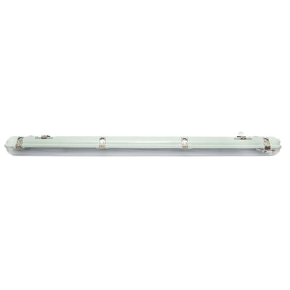 LED fluorescent tube light fixture 1x36W, 220V, 1270x80x90mm IP65 Breckner Germany