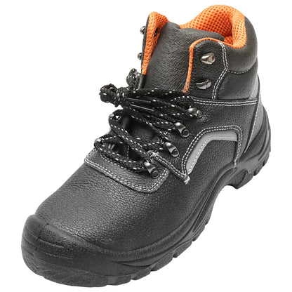 Work boots size 44 with a toe cap and steel sole insert 5015