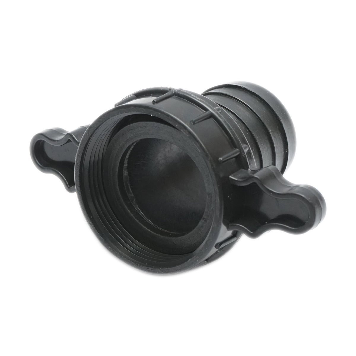 Coupling connector 1.5 inch with nut and PVC gasket for irrigation water hose with internal thread