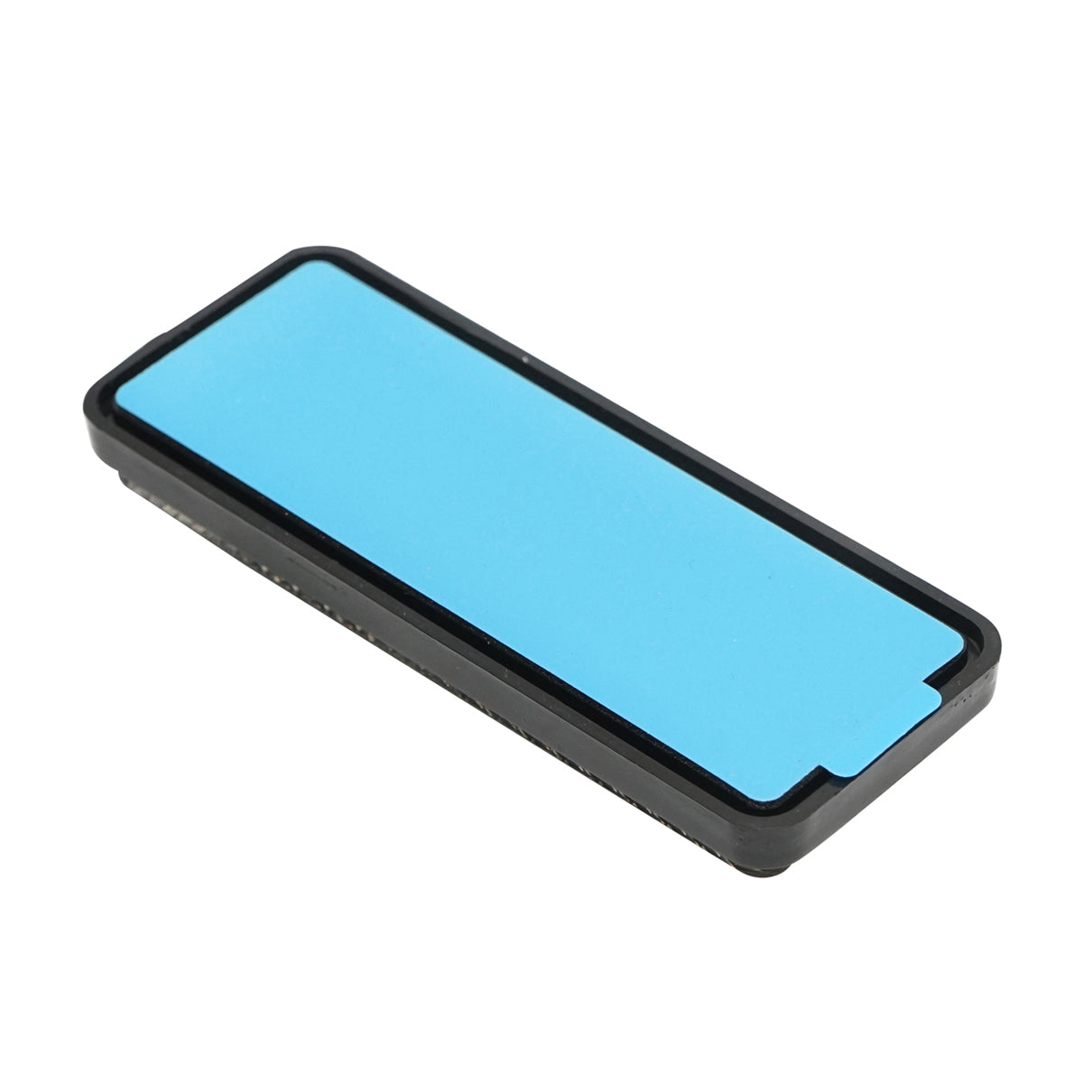 Rectangular reflective with adhesive 90x32mm white front Breckner Germany