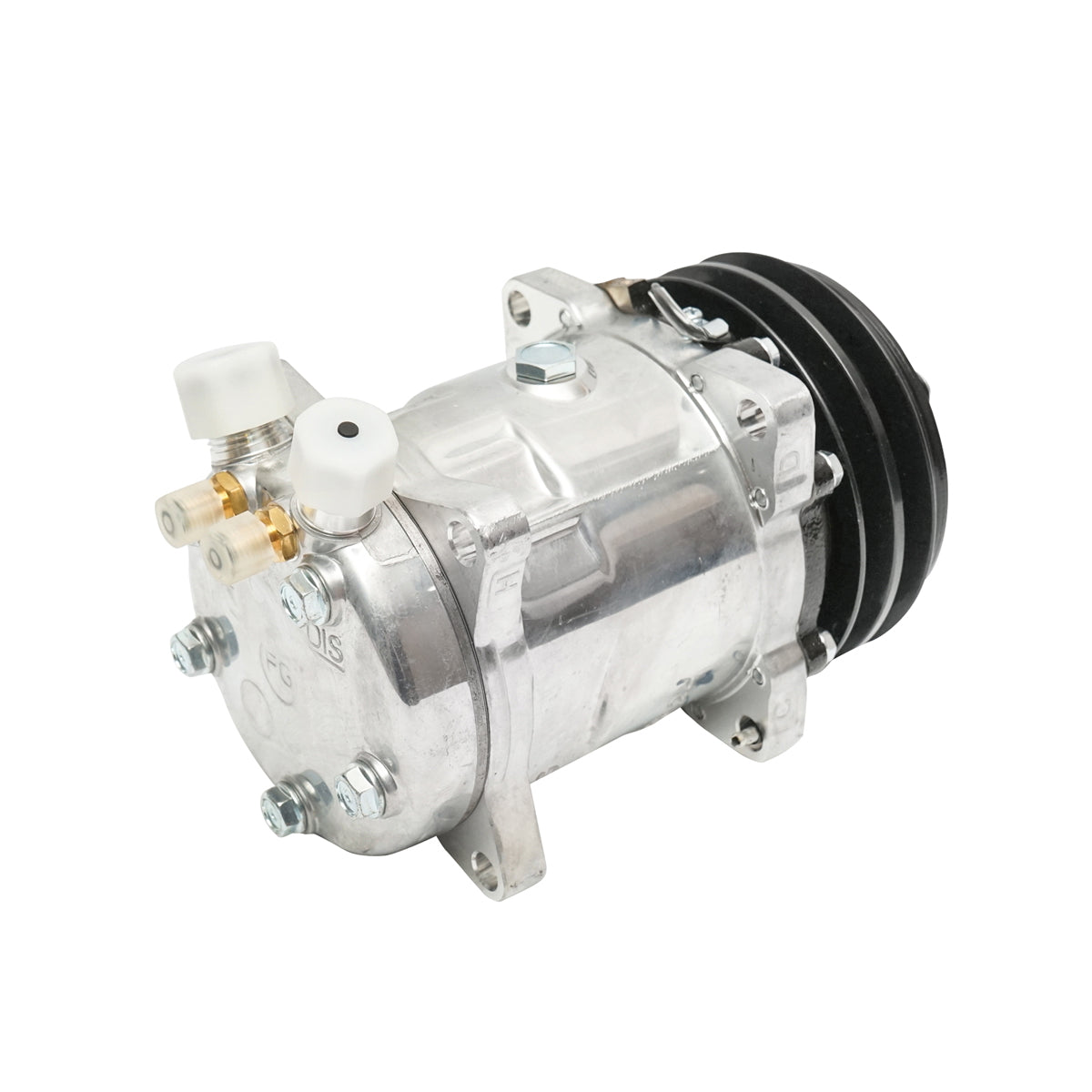 A/C compressor for Deutz-Fahr, Same, Lamborghini OEM code 000771984, 001013184, 0.010.1318.4, 0.007.7198.4