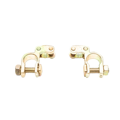Copper battery terminal set with screw tightening Breckner Germany
