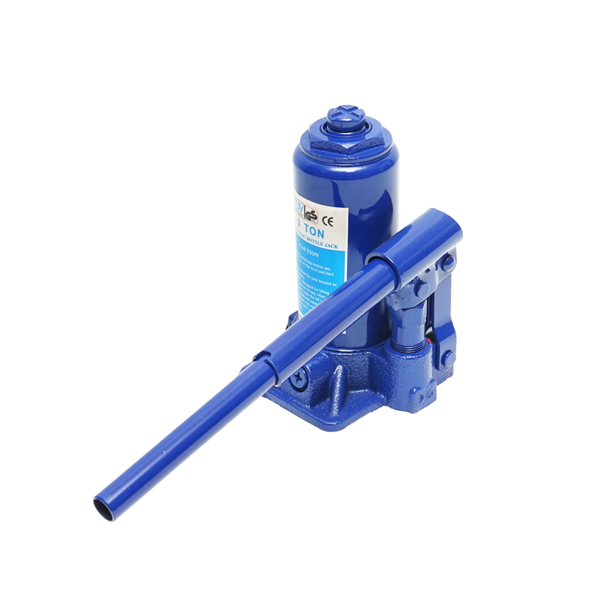 Hydraulic jack with double piston 3 tons 153mm