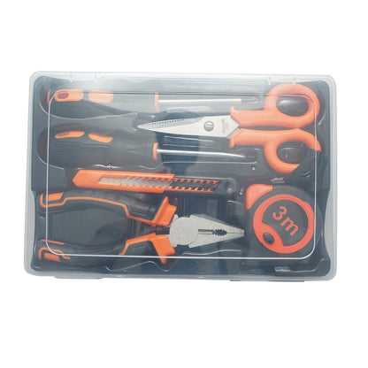 Combined tool and equipment set 6 pieces