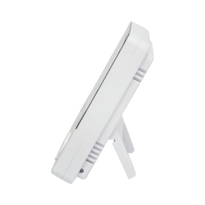 Digital thermometer with hygrometer and clock