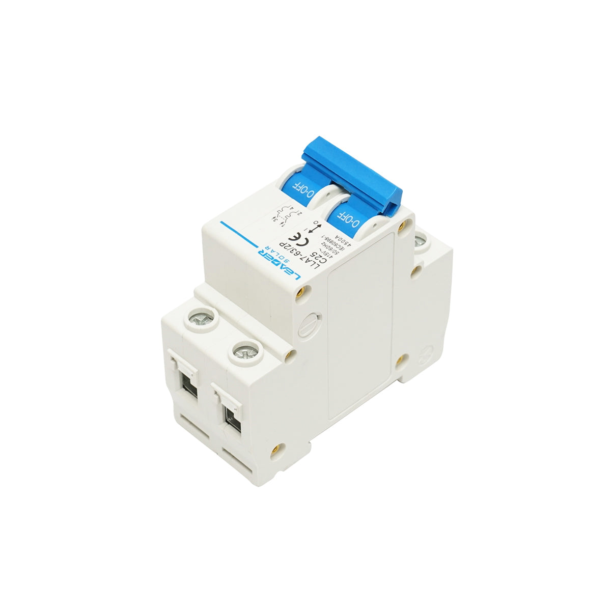 Automatic safety switch 2P-32-25A-415VAC Leader