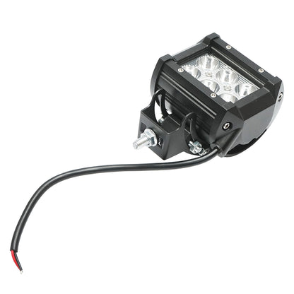 Lamp with 6 LEDs 10-30V 18W radiation angle 30 degrees spot type 4/9.8cm 6000K IP67 Breckner Germany