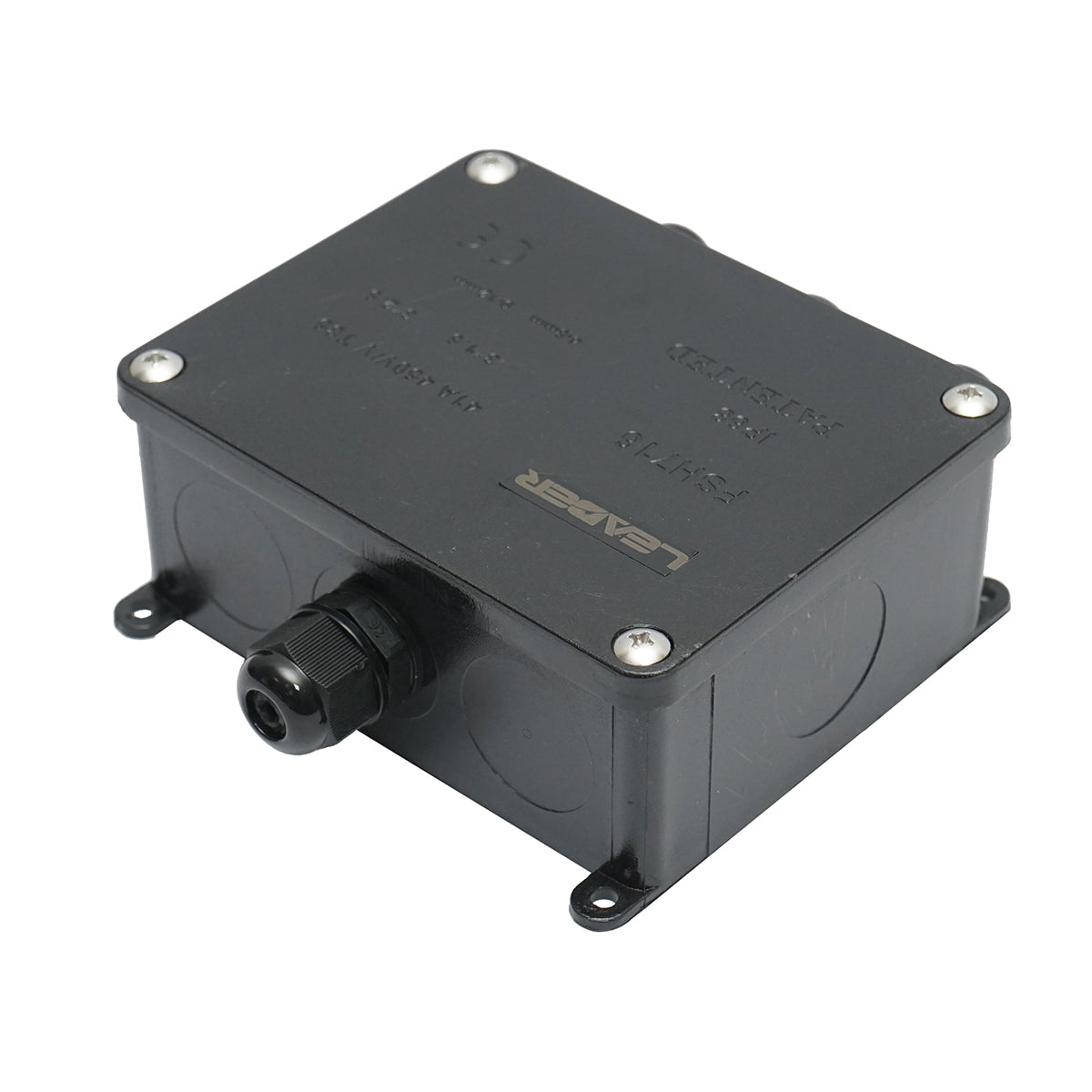 Sealed junction box with presets 41A 450V AC, 4 ways 4-12mm IP68 Leader