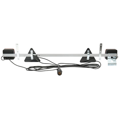 Adjustable trailer bar 1-1.6m with lights, cable 2.5/6m and 7-pin plug Breckner Germany
