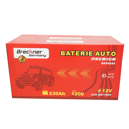 Battery, car battery 230Ah, 1200A, 12V BRECKNER PREMIUM