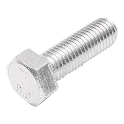 Set of 25 hexagon head screws DIN 933-8.8 M18X55