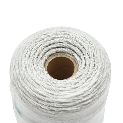 White wire roll 1.6mm 6x0.16mm SS, 400m electric fence, resistance 5.5 Ohm Bourget