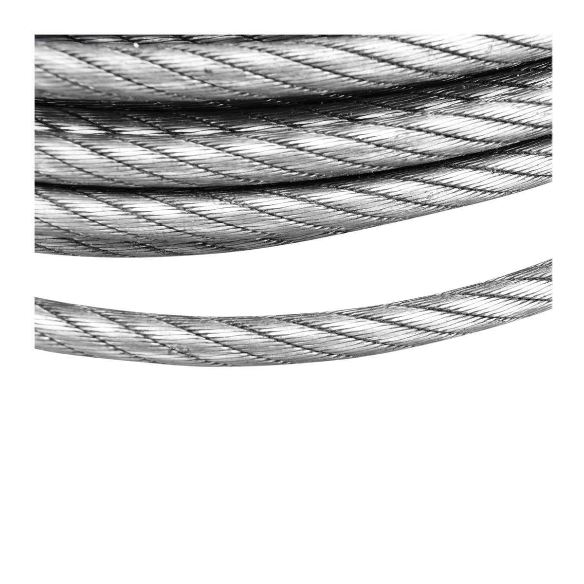 Steel winch cable 6x25, Ø 13mm with metal core 100m/roll beaten 0.95kg/1m
