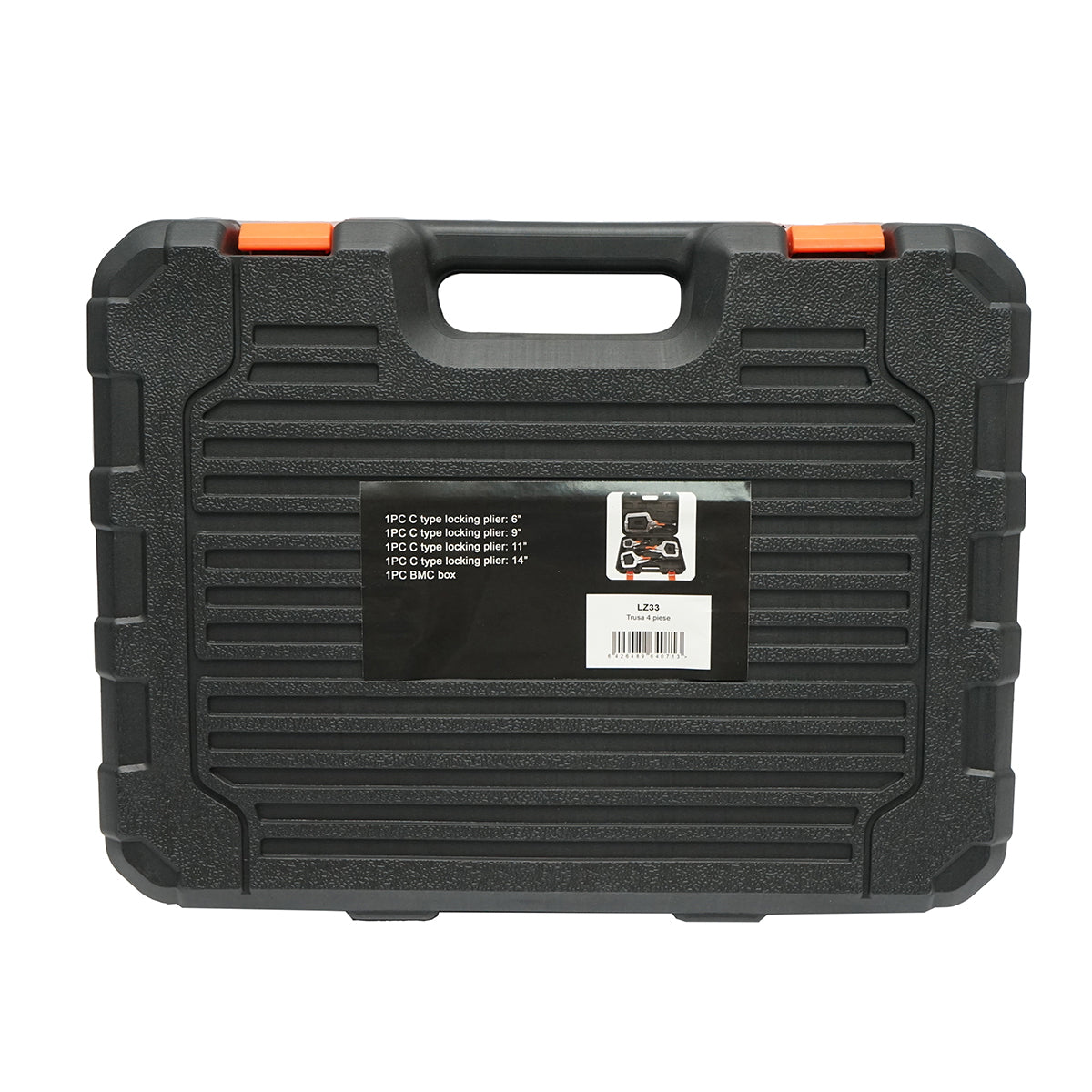 C-type locking pliers set with 4 pieces