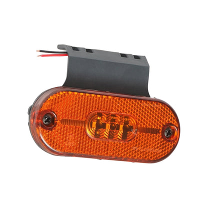 Side marker lamp with LED 12/24V, yellow Breckner Germany