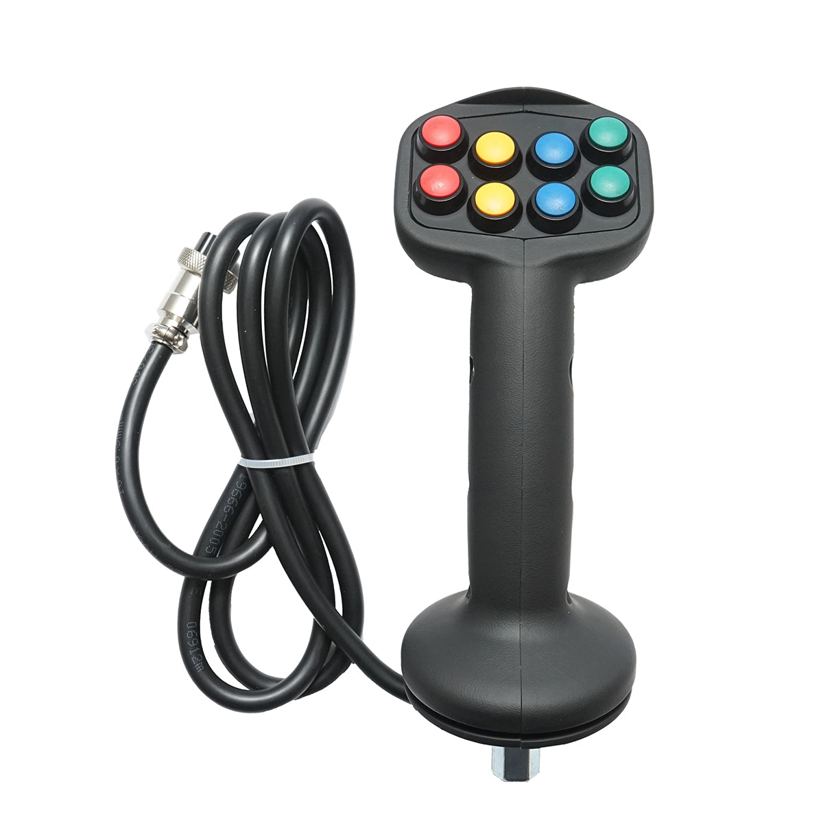 Joystick with 8 electric buttons, 24V with control module