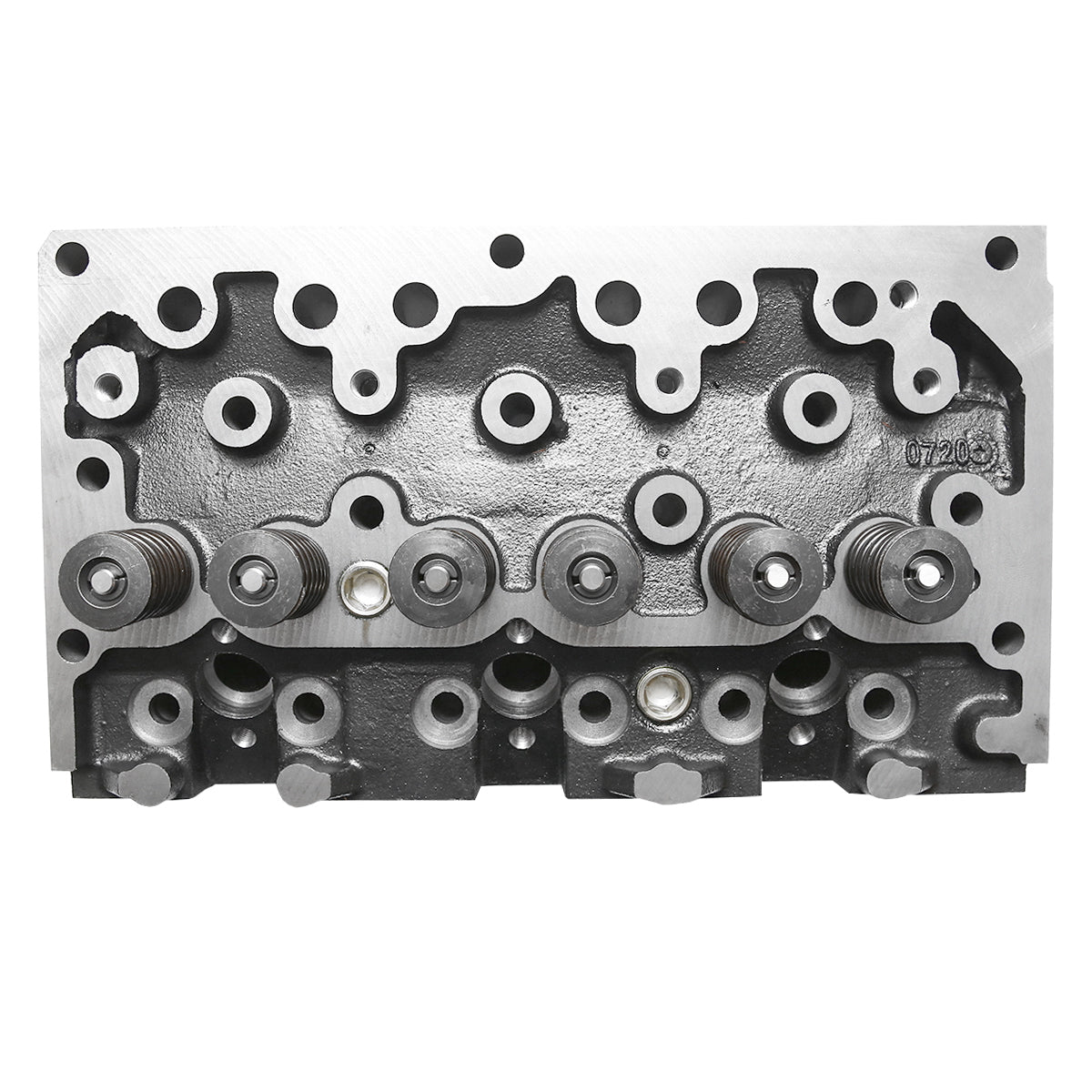 Assembled engine cylinder head for Massey Ferguson, Landini, Perkins OEM code 4222810M91, 3637389M91, ZZ80082, ZZ80025, A5BD2722, A5BD1969, 89141