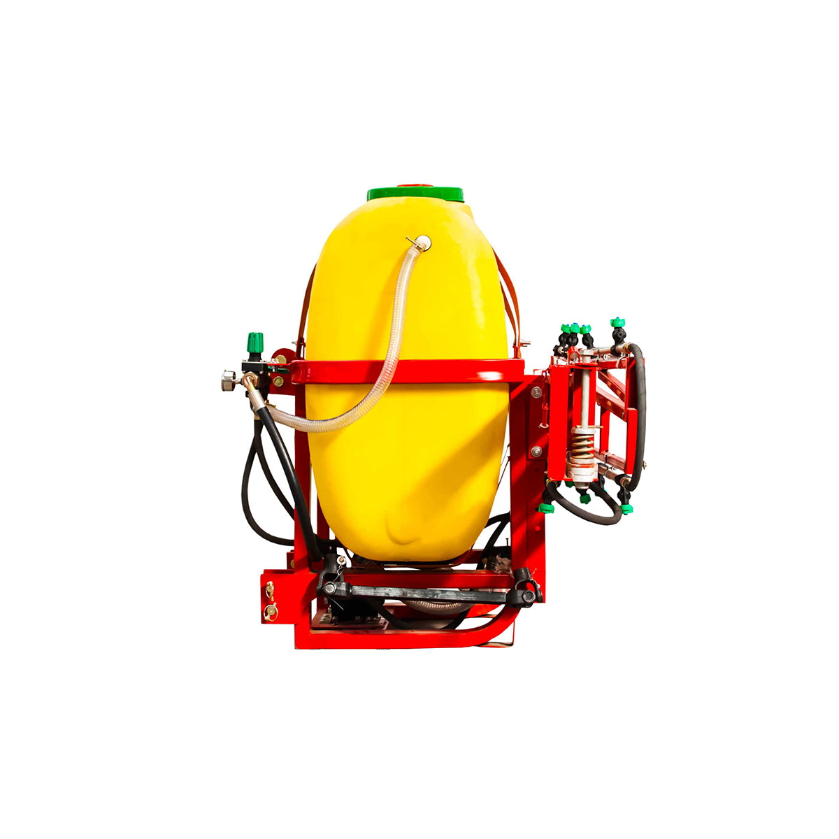 Herbicide sprayer with a tank capacity of 400L, arm length 12m, 14 nozzles, and included PTO from Konig Traktoren.