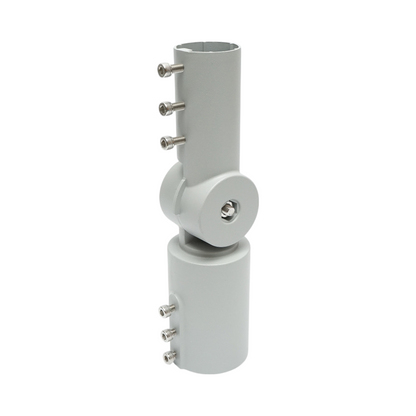 Adjustable street lamp adapter 0-90°