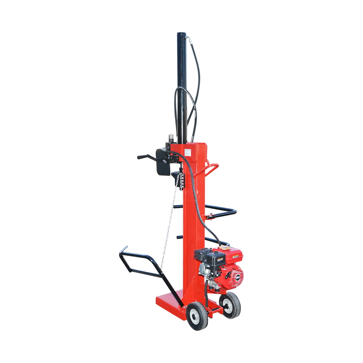 Vertical wood splitter with a 196CC gasoline engine, splitting power 14T, log size 1040x400mm Breckner Germany