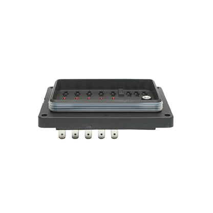 Flat fuse box with 10 slots Breckner Germany