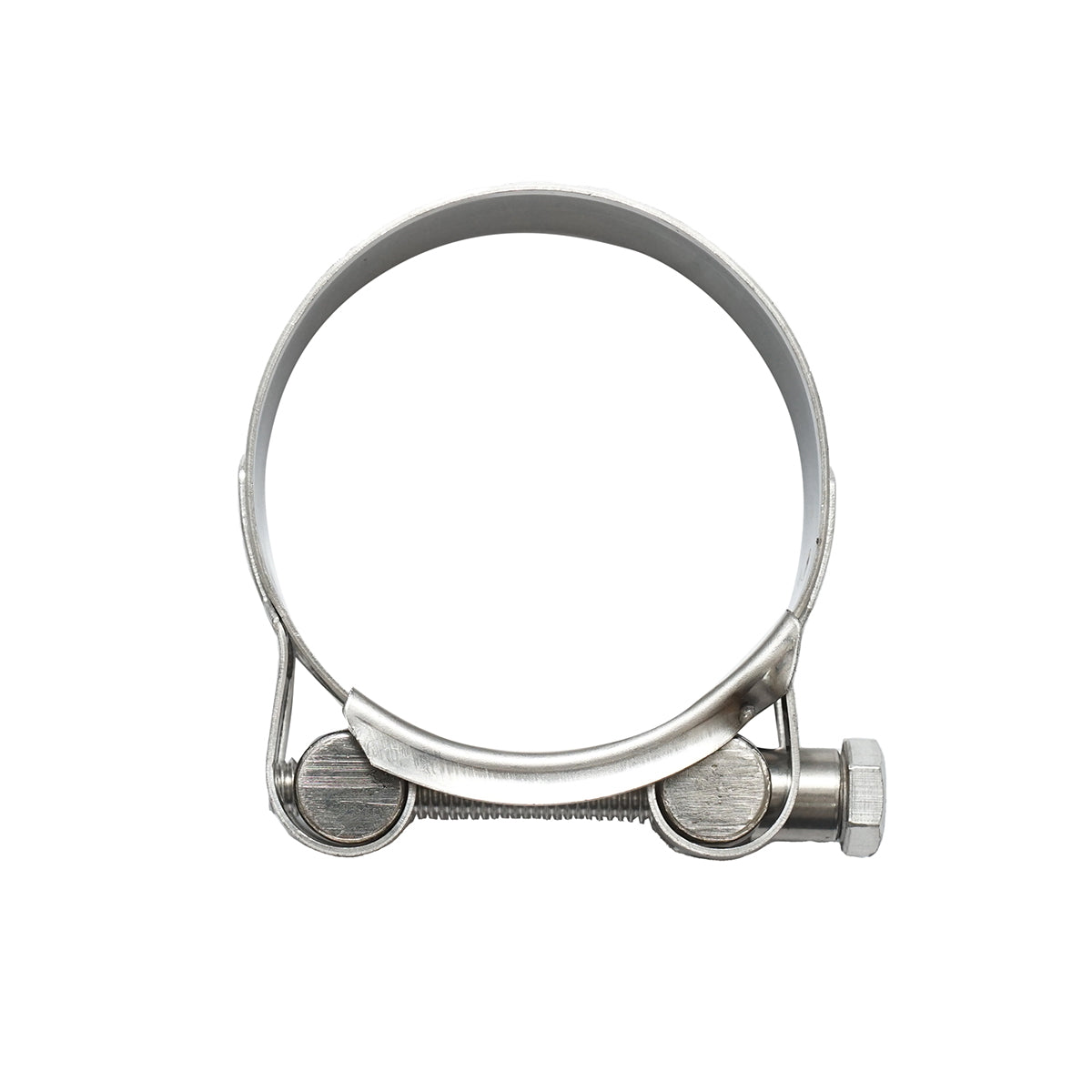 Force collar, stainless steel 304SS clamp with screw for hoses 48-51mm Breckner Germany