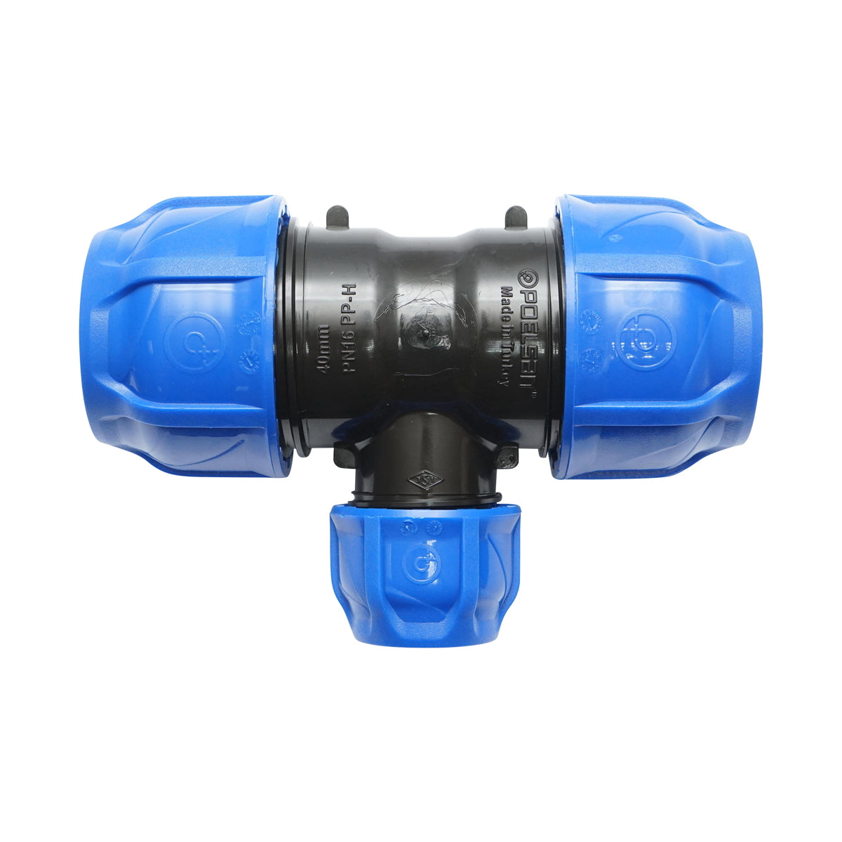 Your compression D40x25x40mm, PN6 for irrigation systems