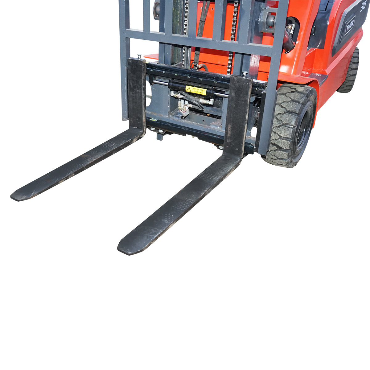Electric forklift 3T duplex 3M, with 72V/200Ah battery with lateral translation THOR