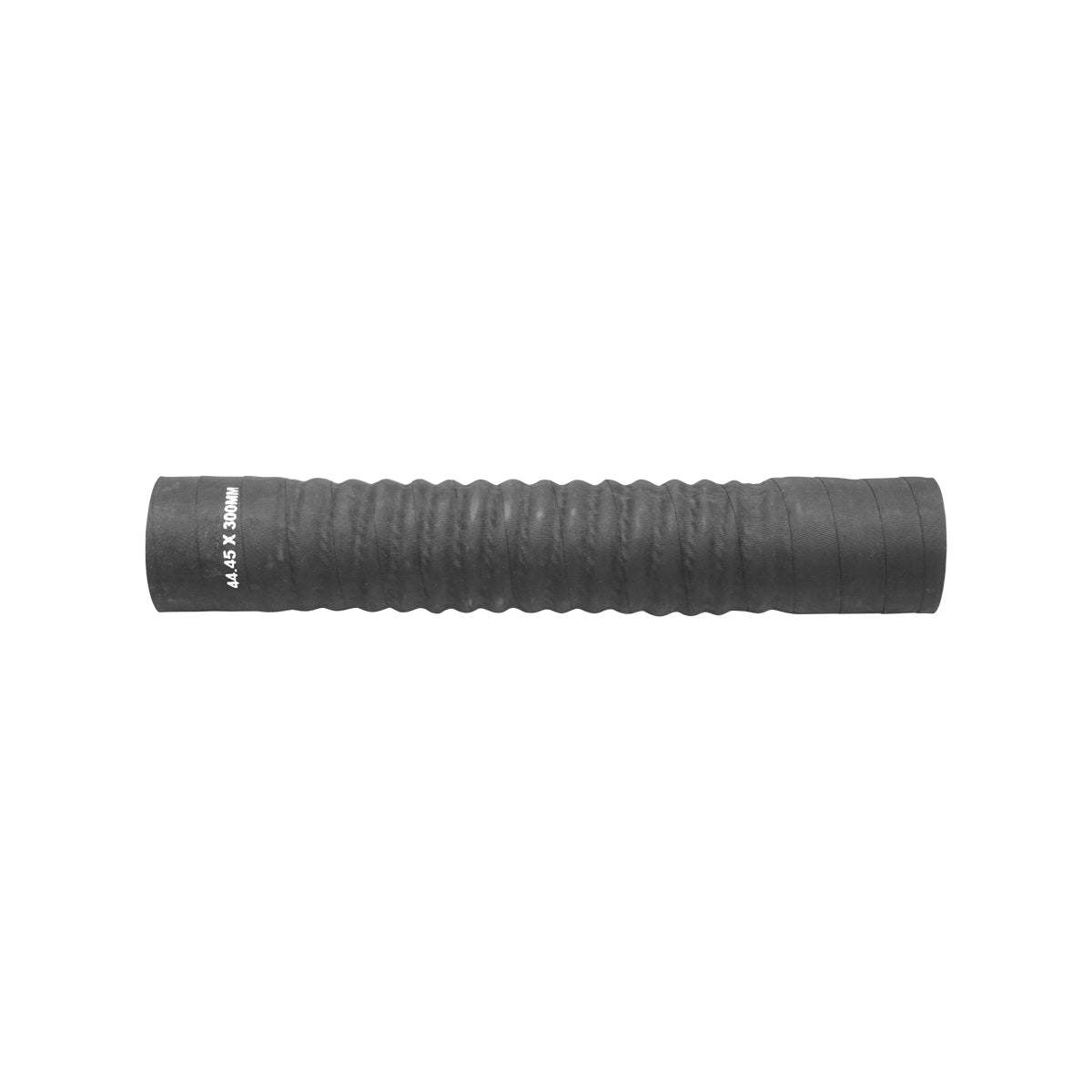 Flexible cooling hose inner diameter 44.45x300mm made of rubber with textile insert and metal spiral, 12 Bar Breckner Germany