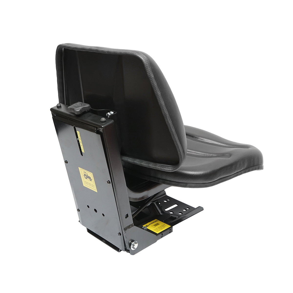 Universal black seat for tractor