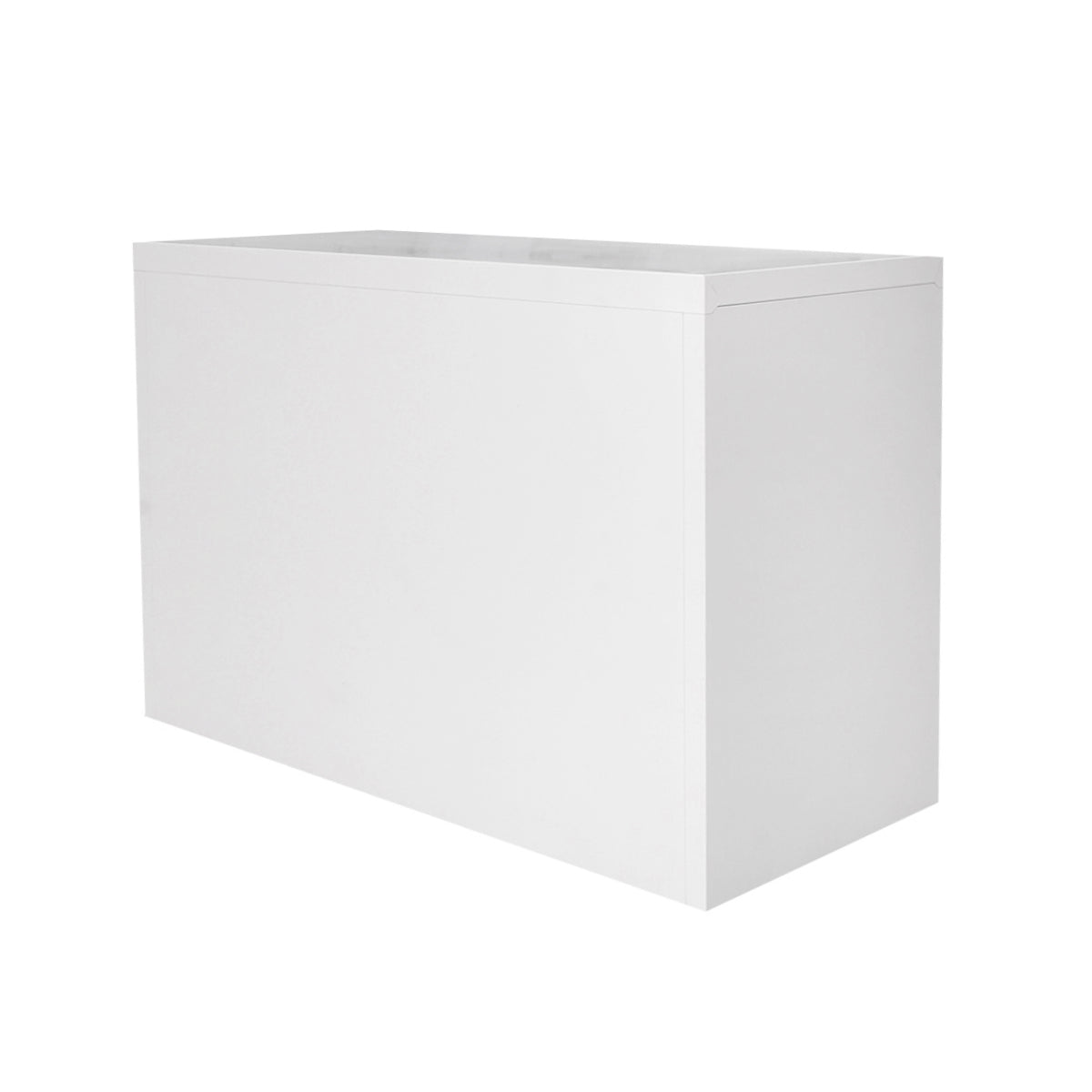 Metal cabinet 900x600x400mm with 2 secure doors, 1 shelf, gray Breckner Germany