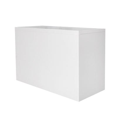 Metal cabinet 900x600x400mm with 2 secure doors, 1 shelf, gray Breckner Germany