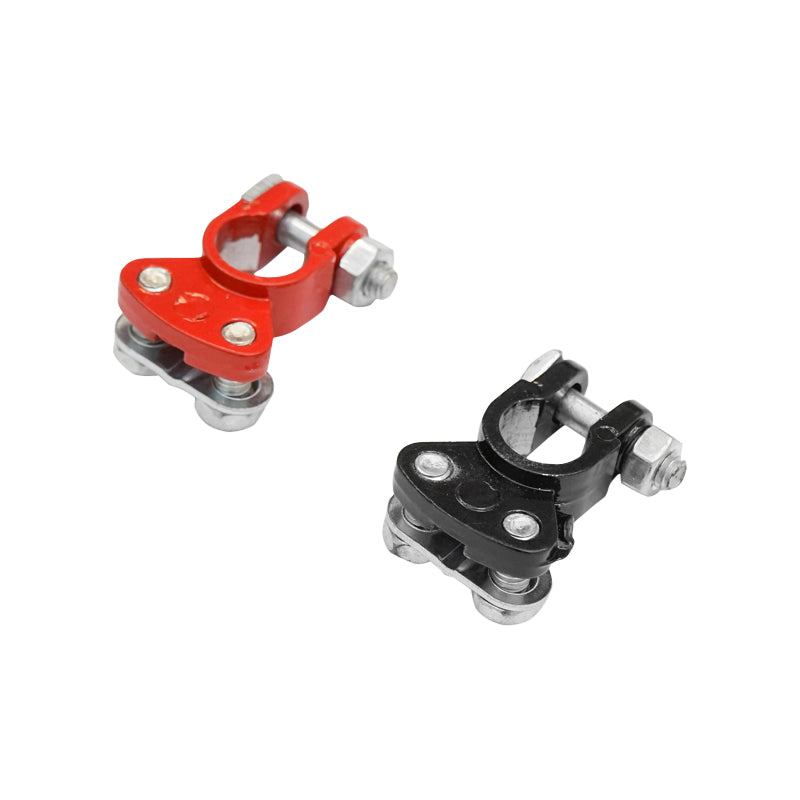 Set of red and black battery terminals Breckner Germany