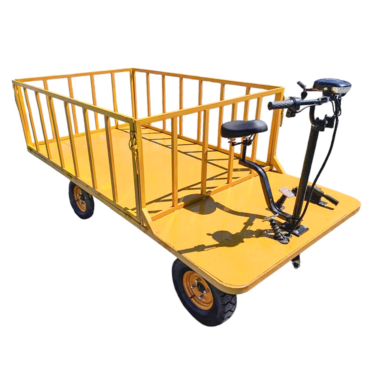 Electric cart platform for transporting goods 800W, 40V, 2.5x1.25m maximum load 1000Kg THOR