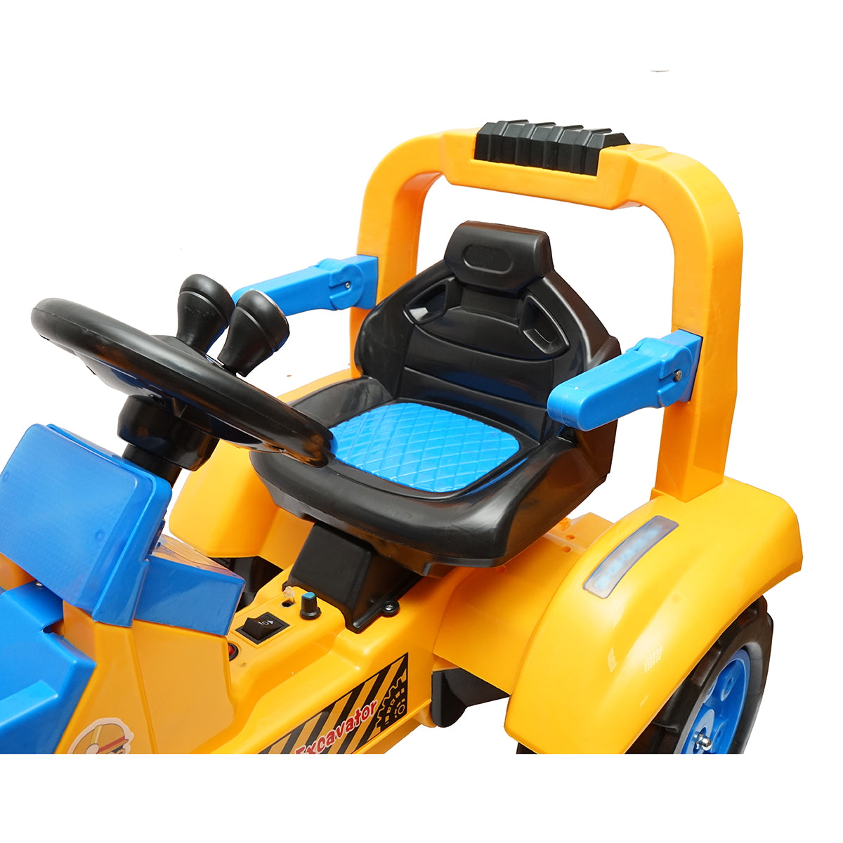 Excavator, electric battery-powered car for children aged 3-6 years LETU Excavator