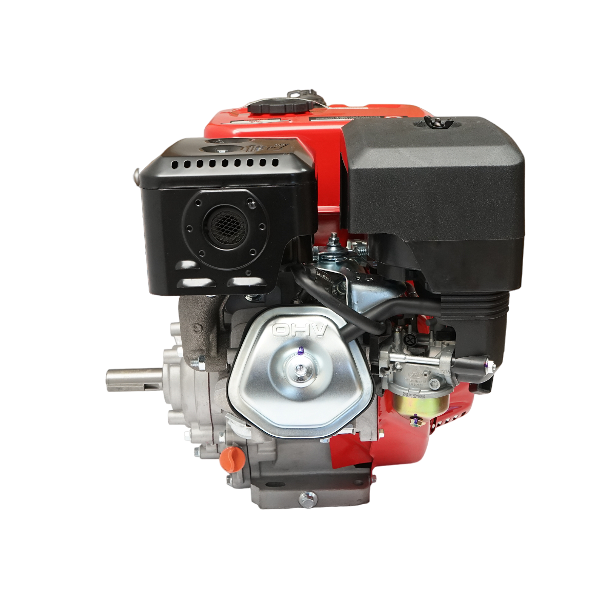 9HP gasoline engine, 4 stroke, 25mm cotter pin shaft, key/rope start, Breckner Germany gearbox