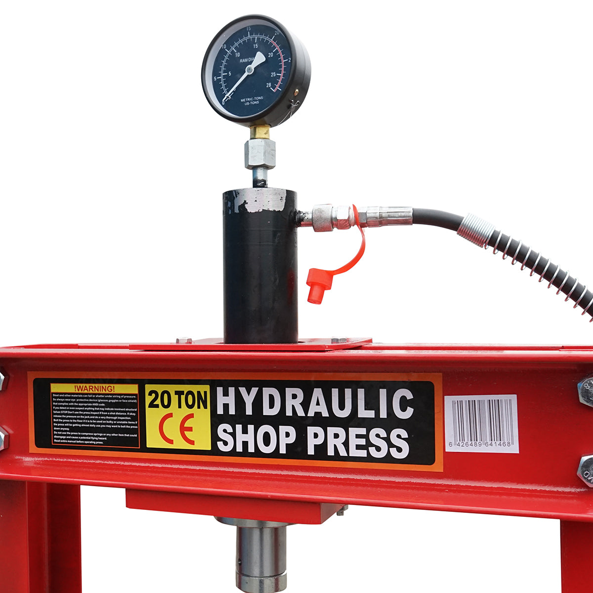 Manual hydraulic press for bearings 20 Tons